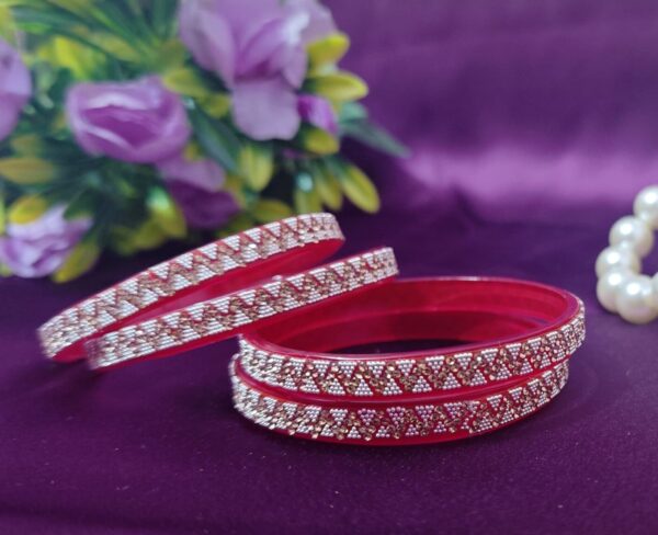 Red Bangle Set