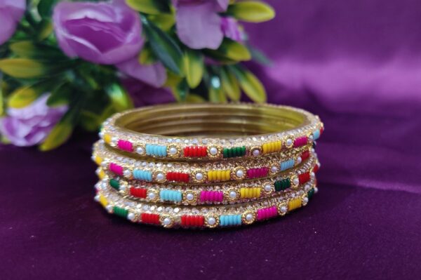 Multi-colored Bangle Set