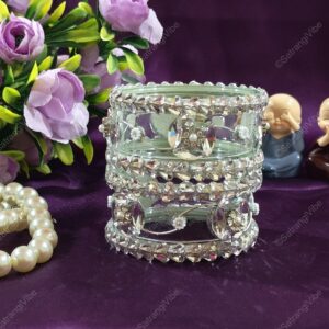 Set of Six Borosil Crystal Bangles